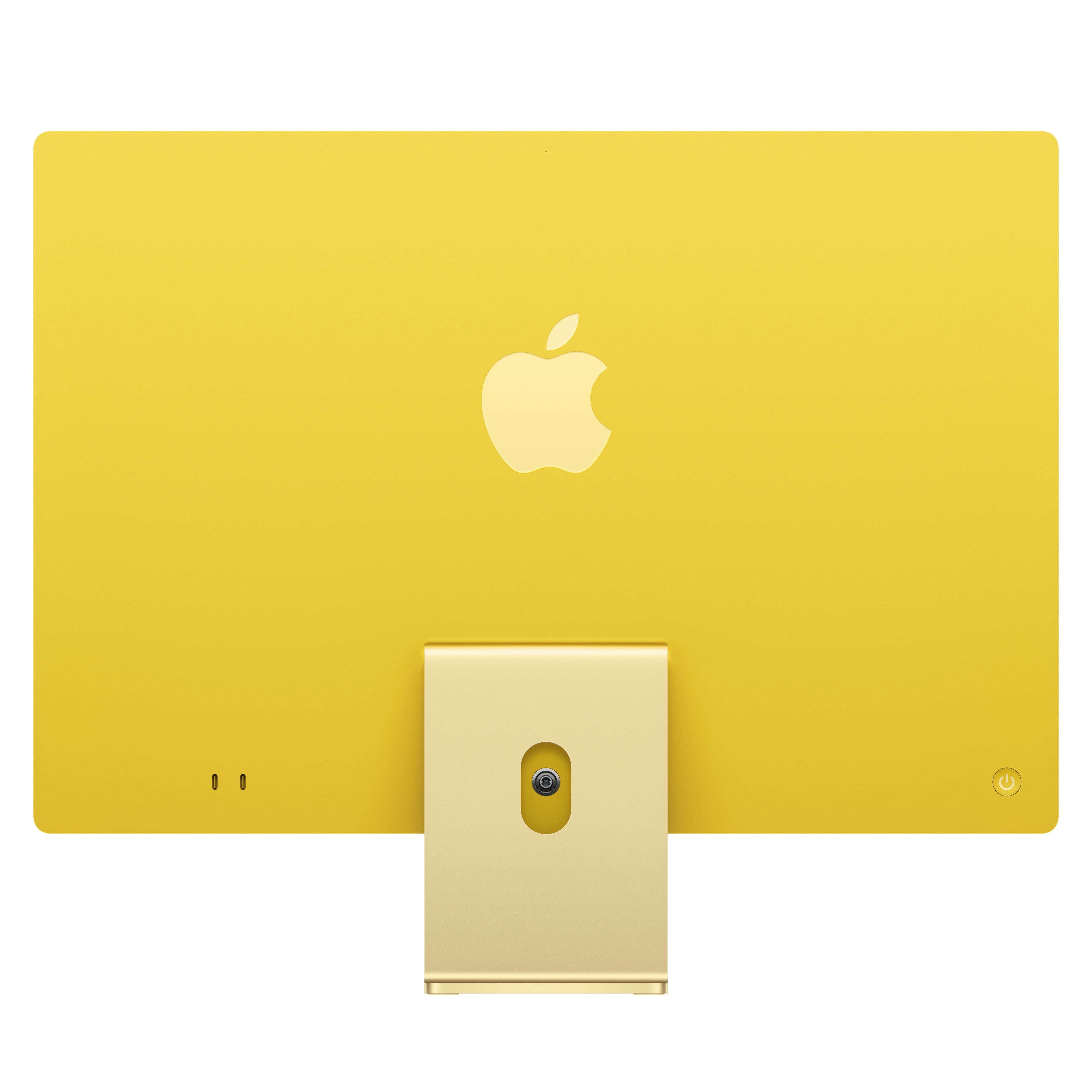 Imac m4 chip 2 port 24 in yellow ansicht 2