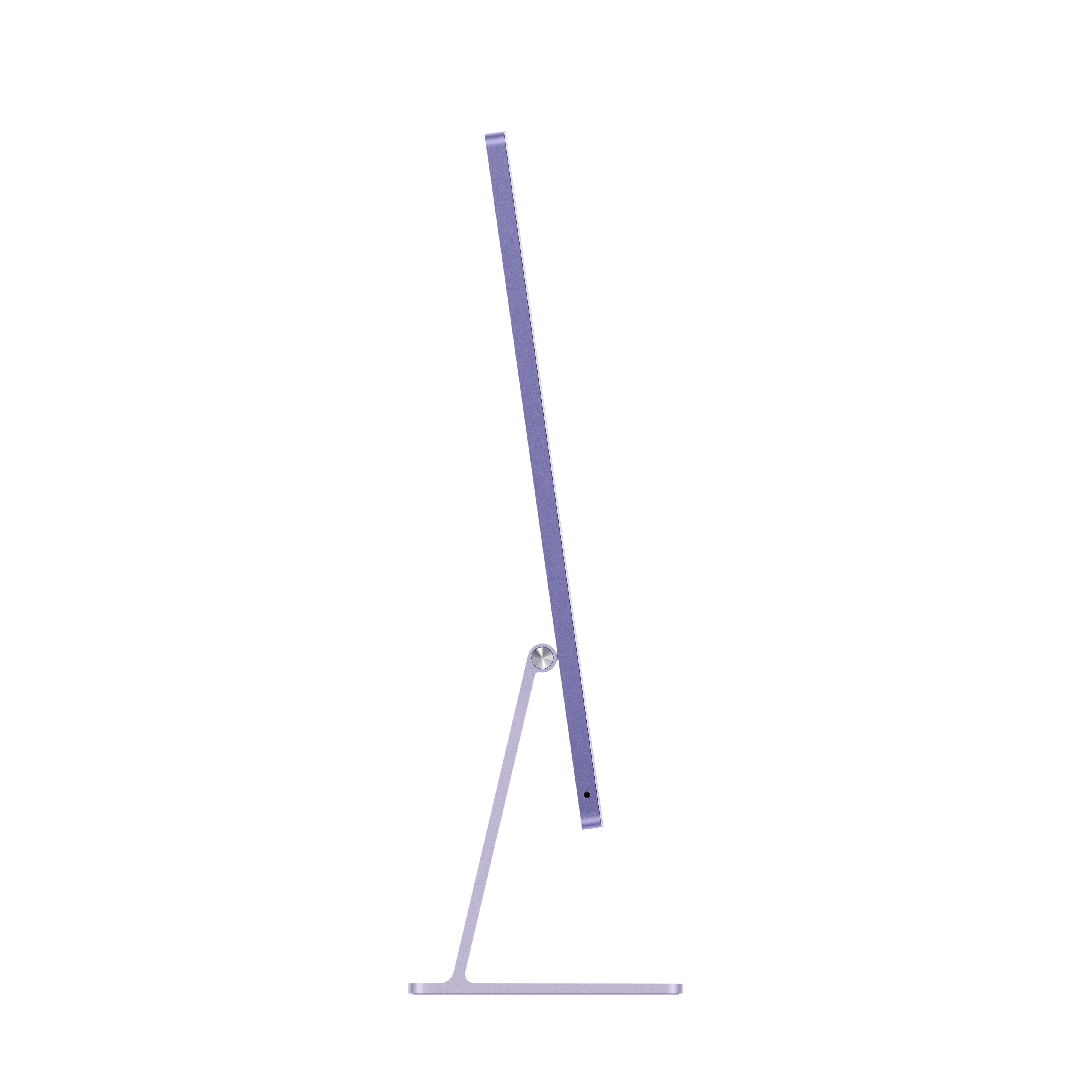 Imac m4 chip 2 port 24 in purple ansicht 3