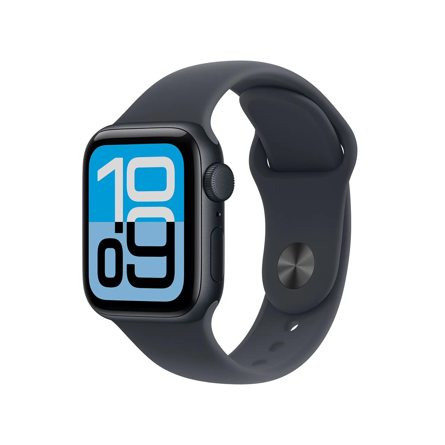Apple Watch SE 3 GPS 40mm Mitternacht Aluminium Case mit Mitternacht Sport Band - S/M