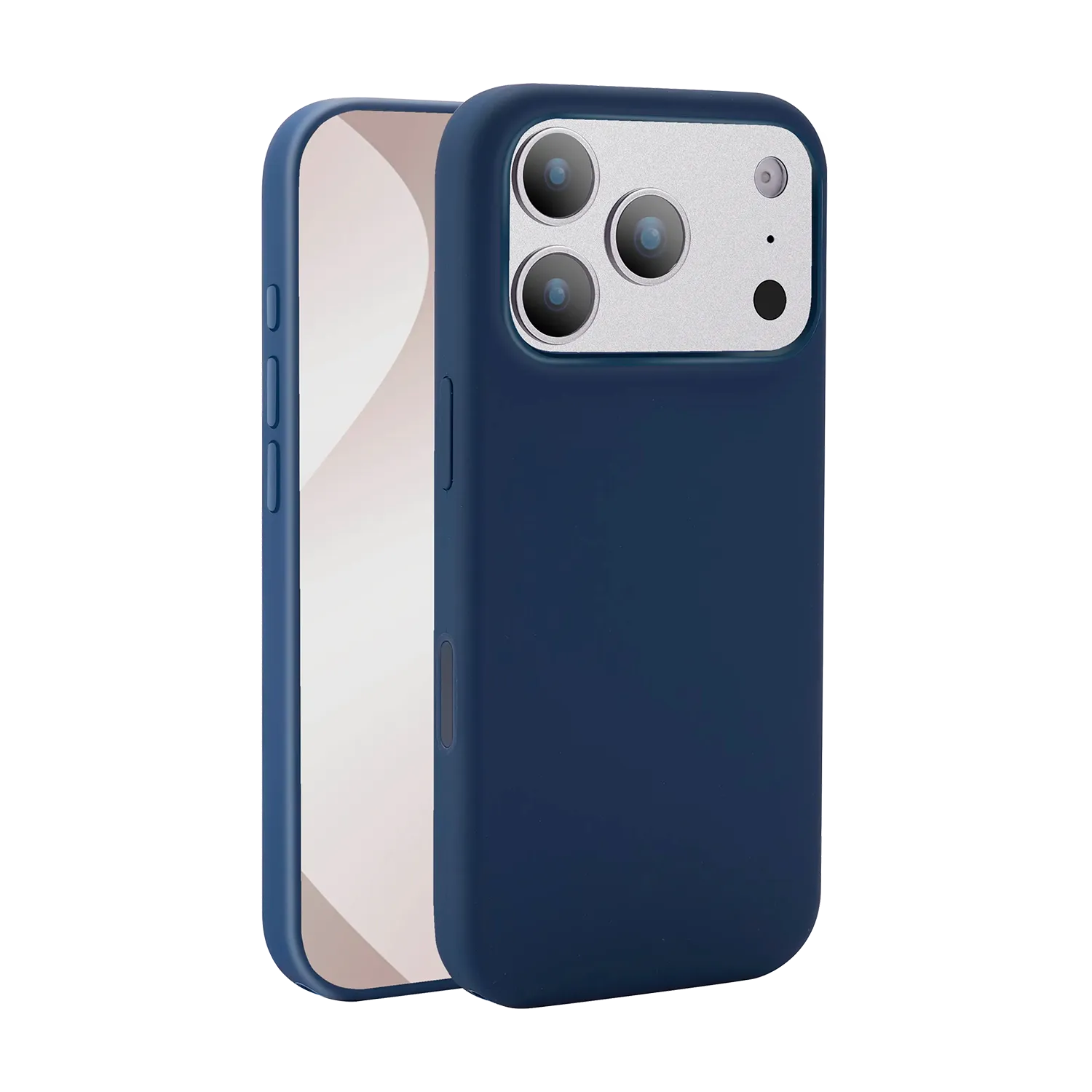 Shockguard Silicone Case iPhone 17 Pro Max dunkelblau (midnight blue)