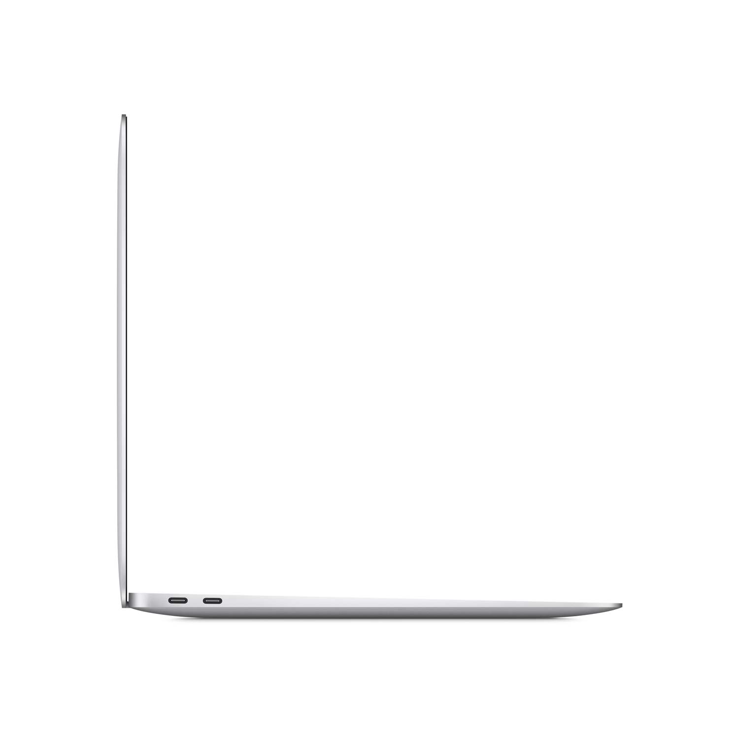 Macbook air silber ansicht 4 m1 chip