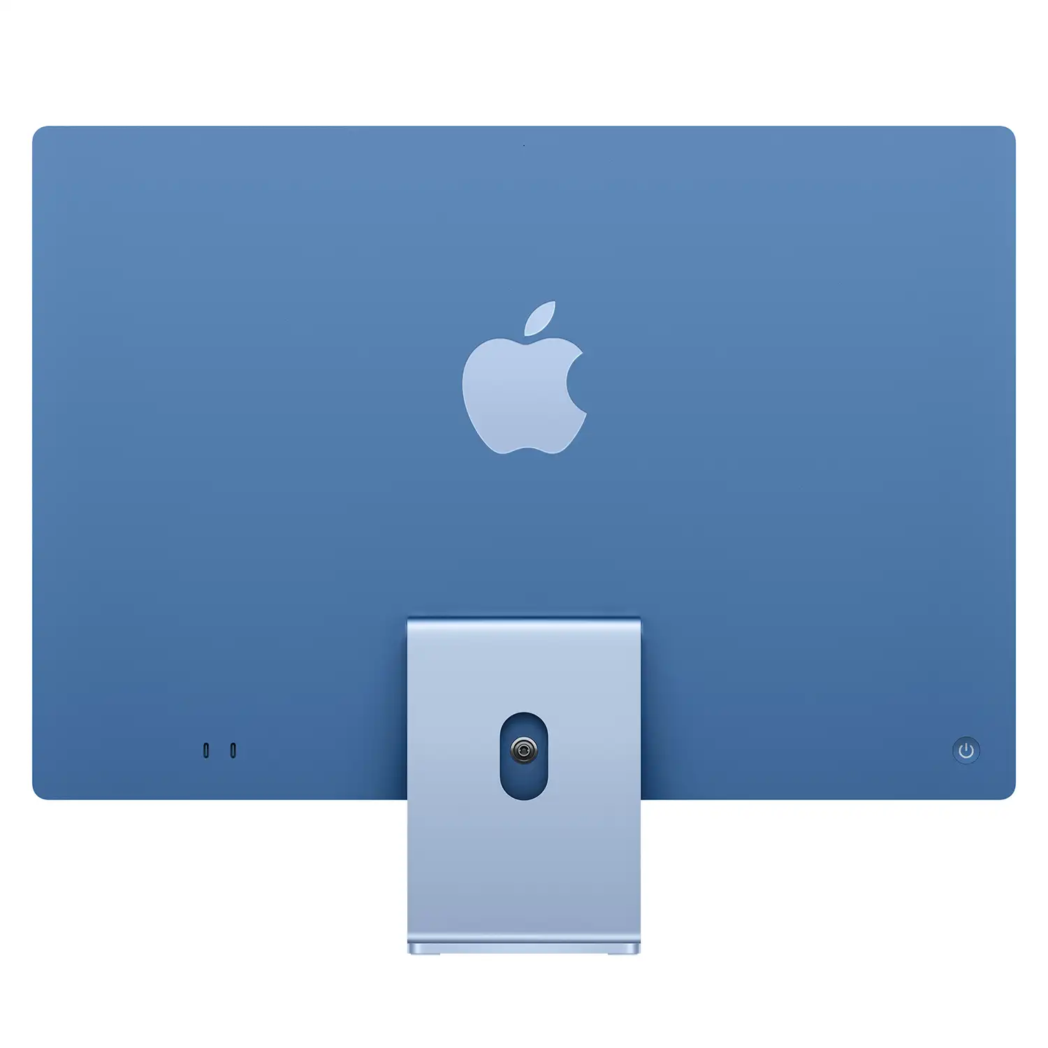 Imac m4 chip 2 port 24 in blau ansicht 2