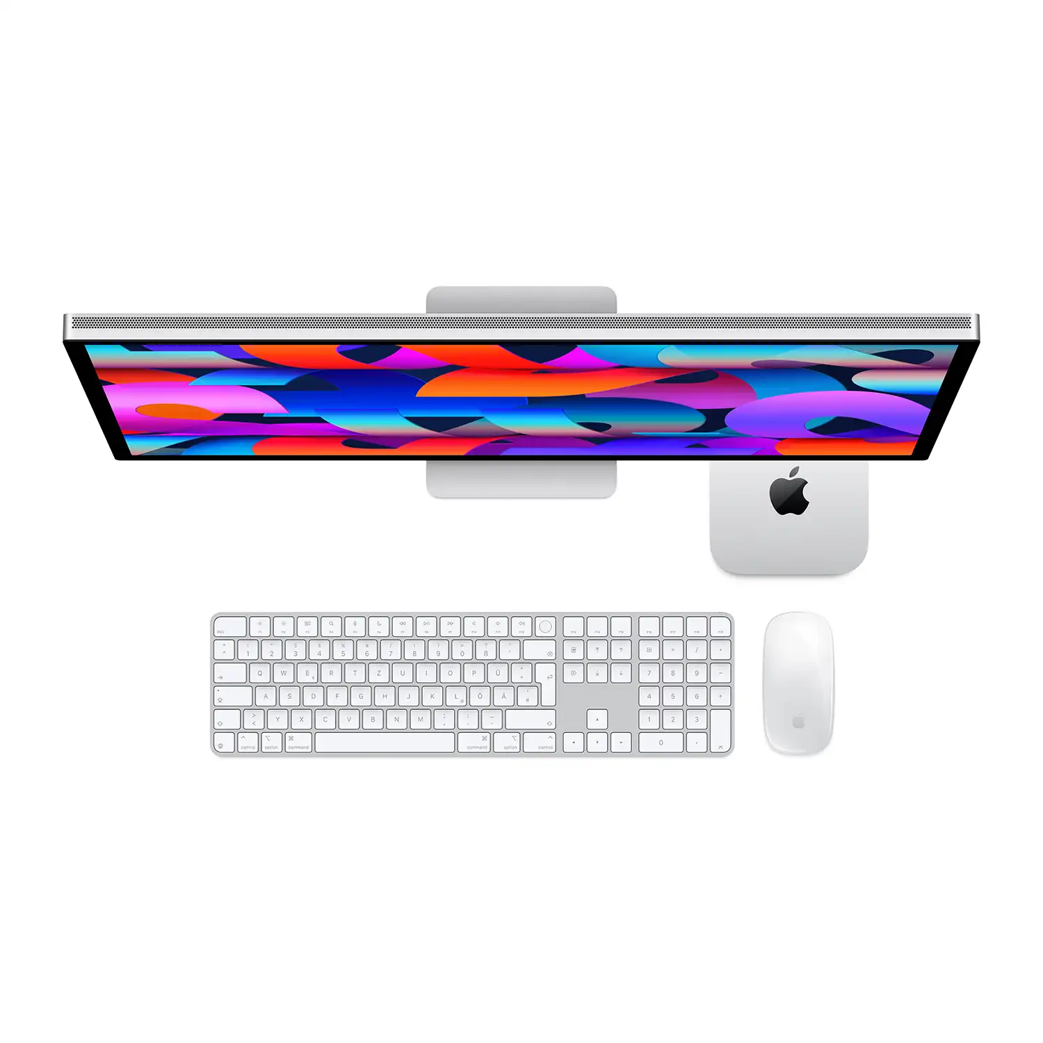 Mac mini with m4 silber ansicht 7