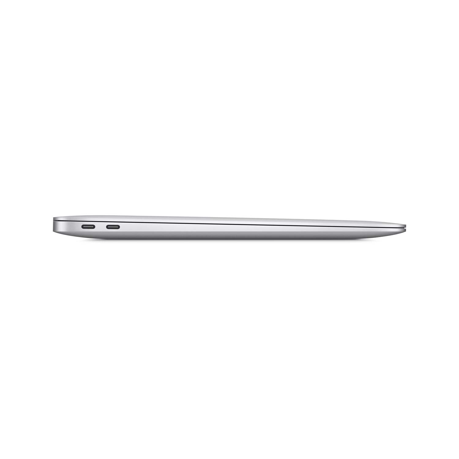 Macbook air silber ansicht 5 m1 chip