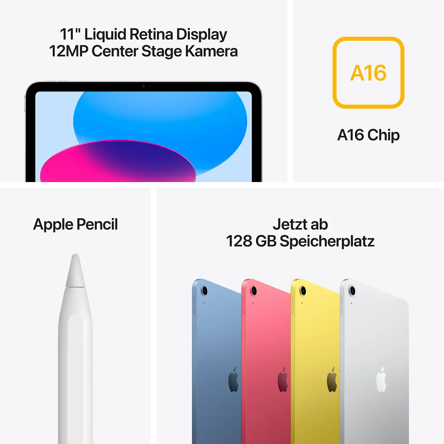 Ipad a16 wifi pink ansicht 7