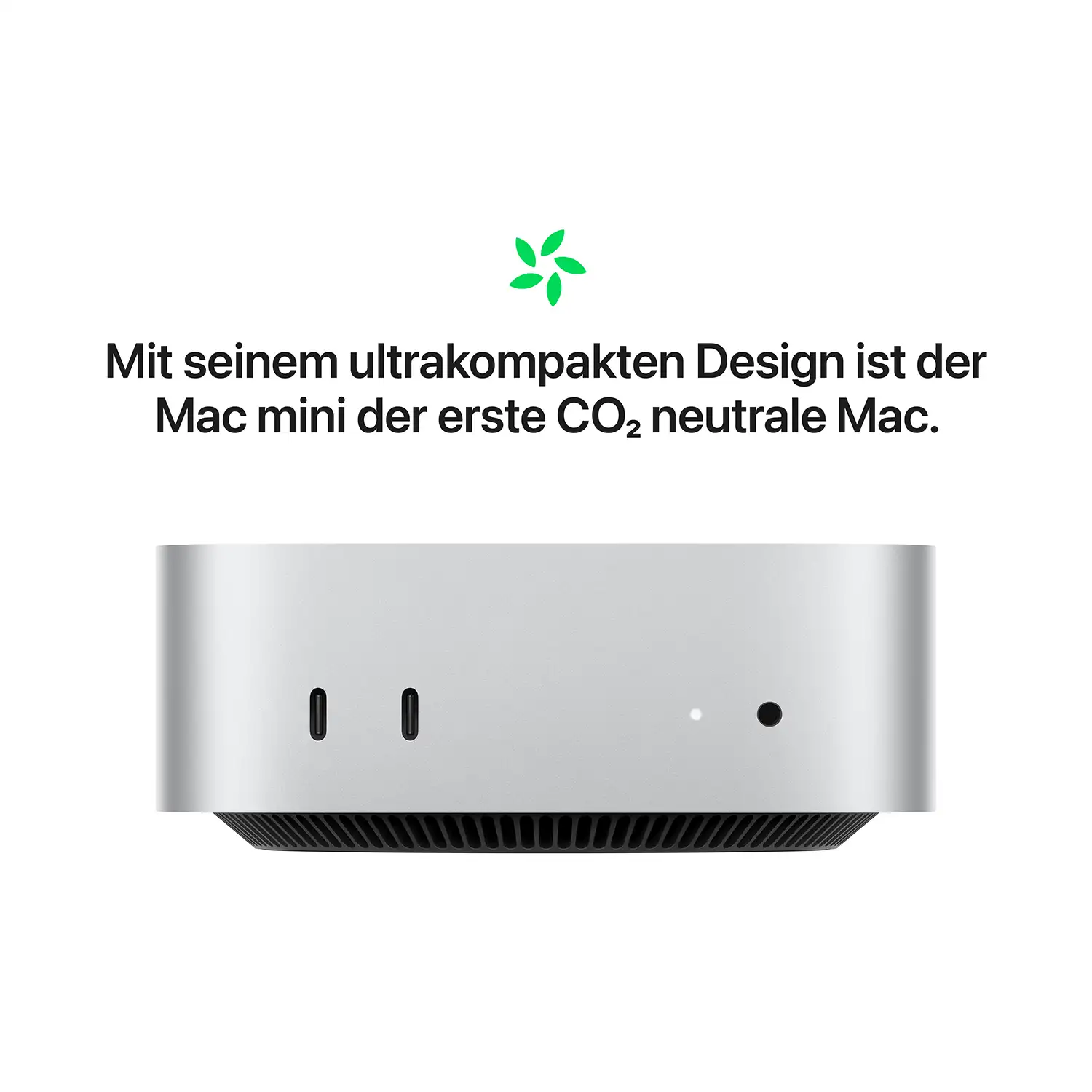 Mac mini with m4 pro silber ansicht 5