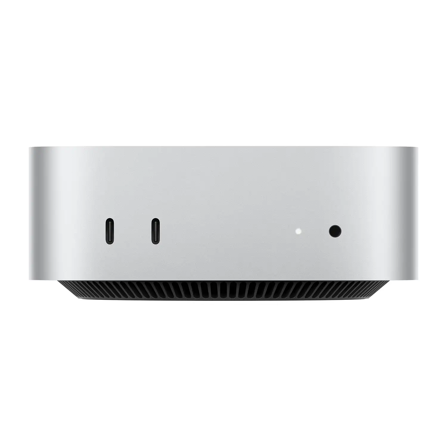 Mac mini with m4 pro silber ansicht 1