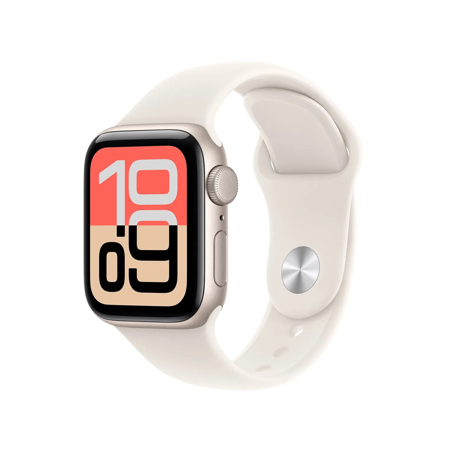 Apple Watch SE 3 GPS 40mm Polarstern Aluminium Case Polarstern Sport Band - S/M