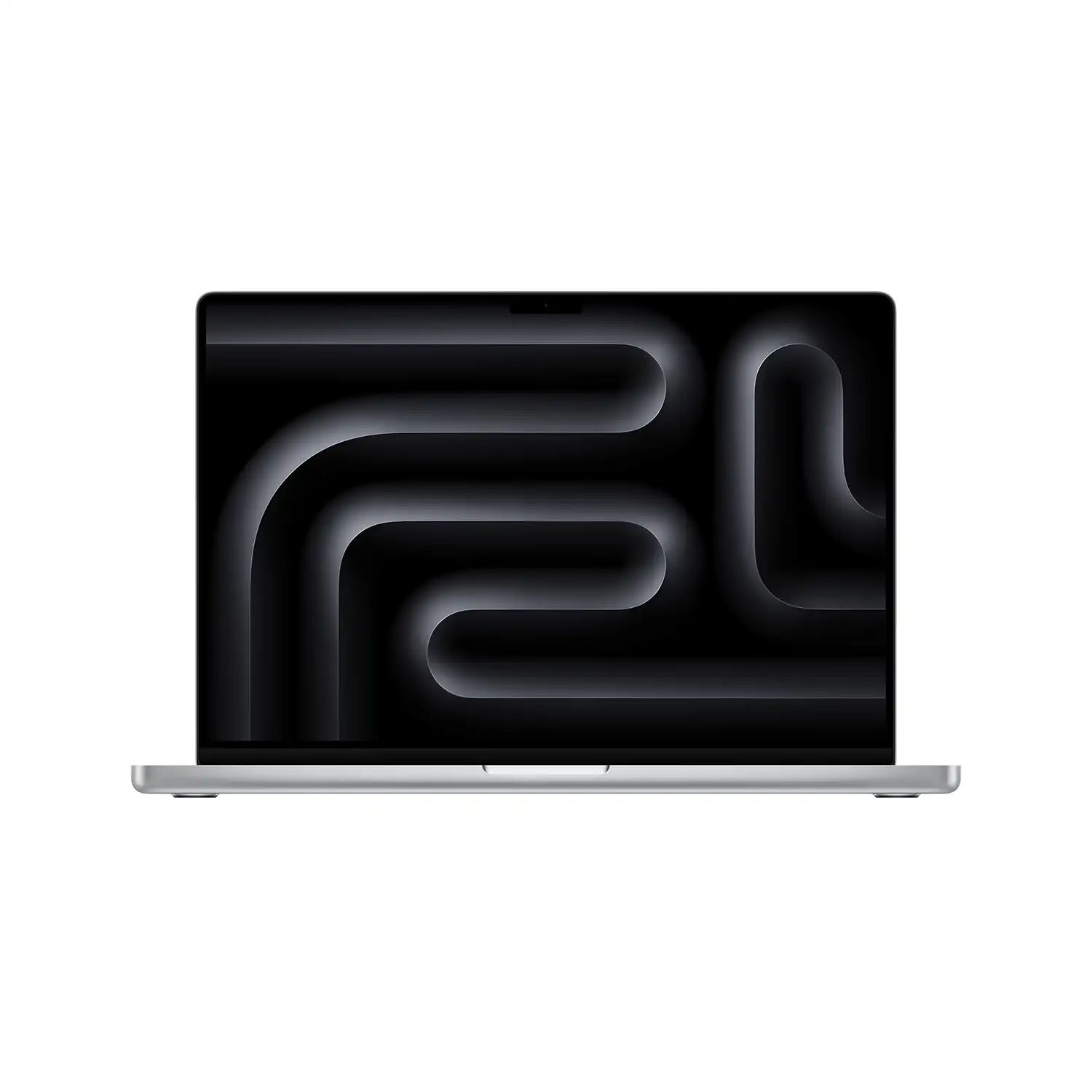 Macbook pro 16 inch m4 pro or max chip silber ansicht 1