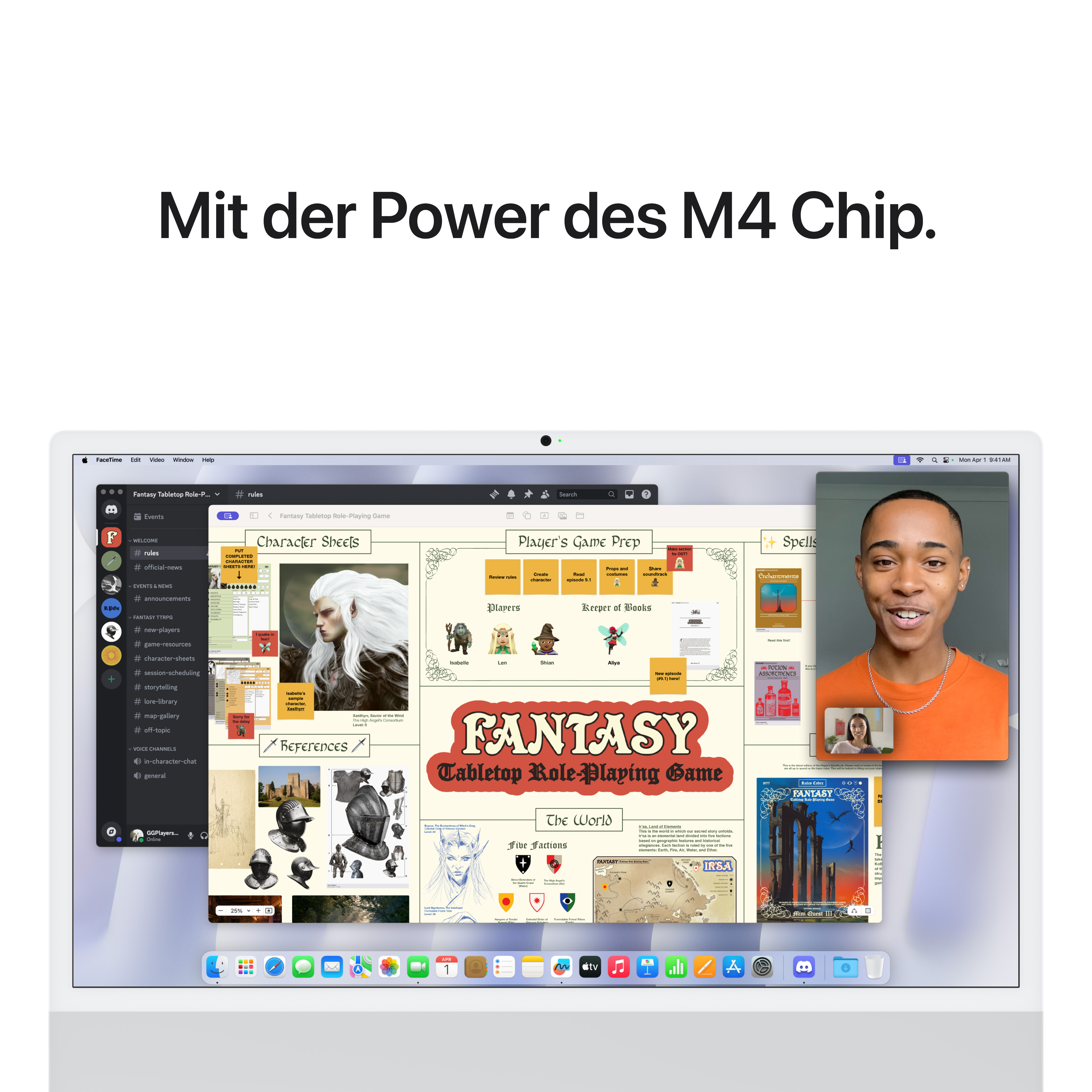 Imac m4 chip 2 port 24 in silber ansicht 6